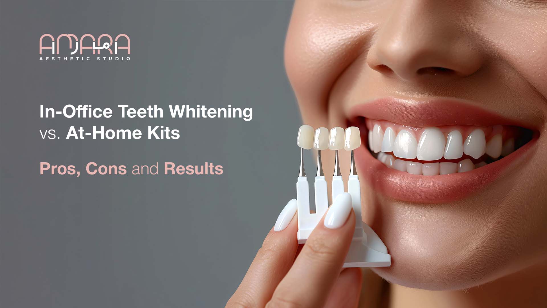In-Office Teeth Whitening vs. At-Home Kits: Pros, Cons, and Results